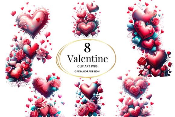 Download Valentine Heart Clip Art - Clip art Collection