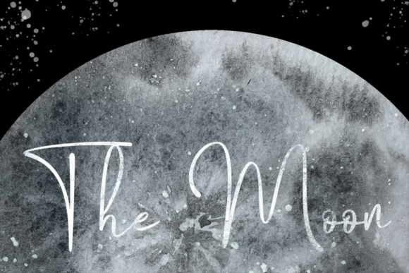 Download Watercolor Moon Phases Clip Art and Prin - Clip art Collection