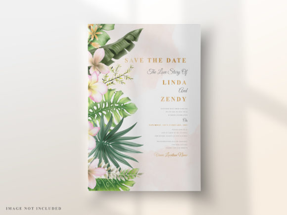 Download Wedding Invitation Elegant Floral Design - Floral design Collection
