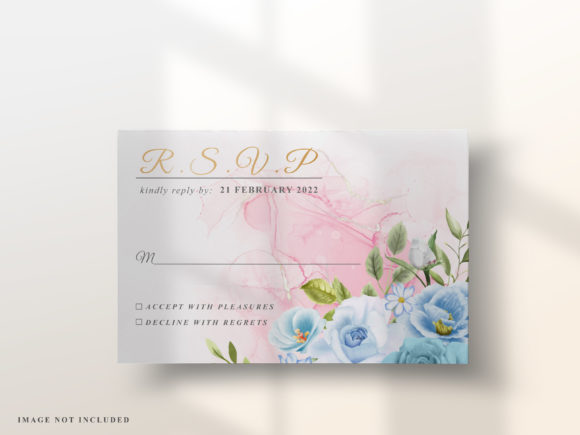 Download Elegant Floral Design Wedding Invitation - Floral design Collection