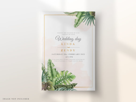 Download Wedding Invitation Elegant Floral Design - Floral design Collection