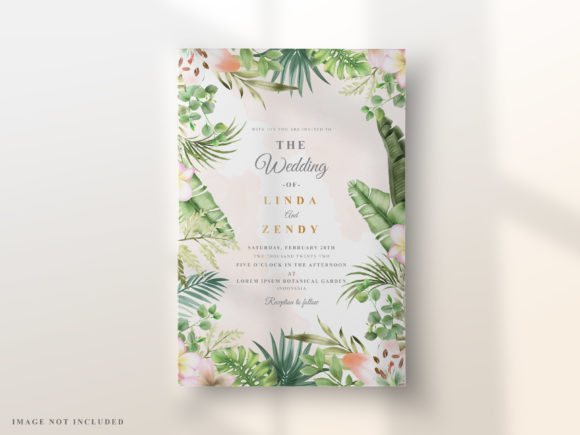 Download Wedding Invitation Elegant Floral Design - Floral design Collection