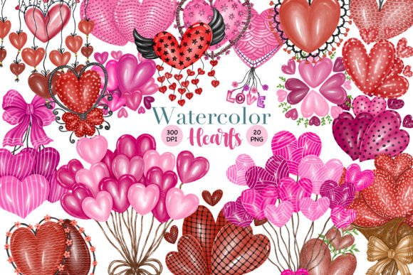 Download Watercolor Heart (Clip Art) - Clip art Collection