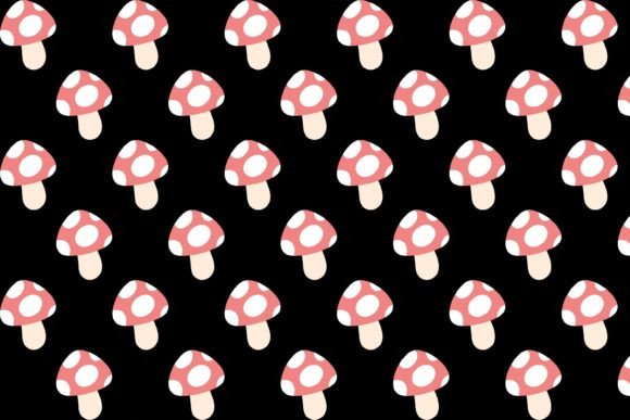Download Mushroom Pattern - Mushroom pattern Collection